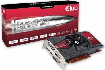 Club 3D toont een overgeklokte Radeon 6870