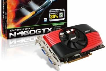 MSI lanceert nieuwe OC-variant van GTX 460