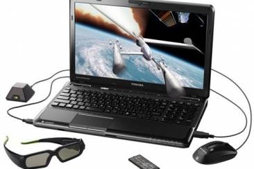 Notebook met blu-ray en 3d-ondersteuning