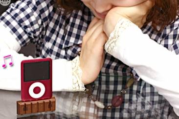 Chocolade iPod-speakers smaken naar plastic