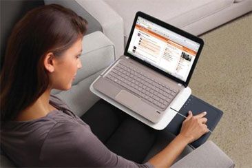 Logitech introduceert de Touch Lapdesk N600