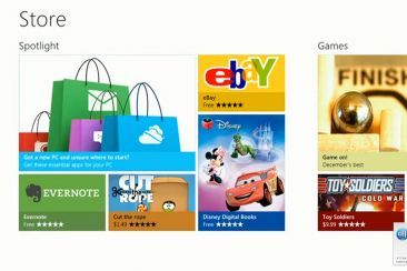 Microsoft toont Windows Store