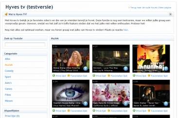 Hyves lanceert vandaag sociaal tv kijken
