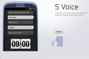 Spraakherkenning-app Galaxy S III lekt uit