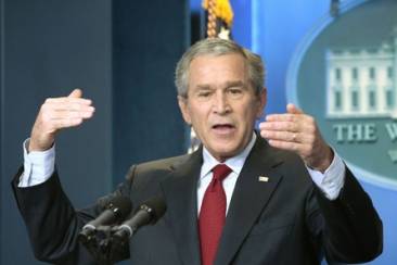 Onderzoekers vinden 22 miljoen mails Bush terug