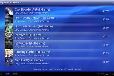 PlayStation Store beschikbaar voor Sony tablets