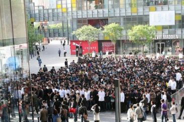 Chinezen op de vuist bij lancering iPad 2
