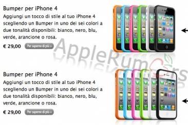 Witte iPhone 4 van de baan