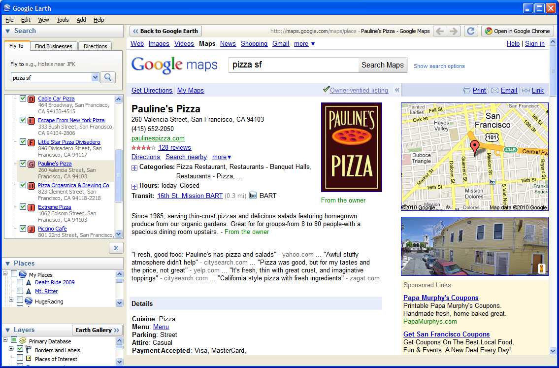 Google brengt Google Earth 5.2 uit