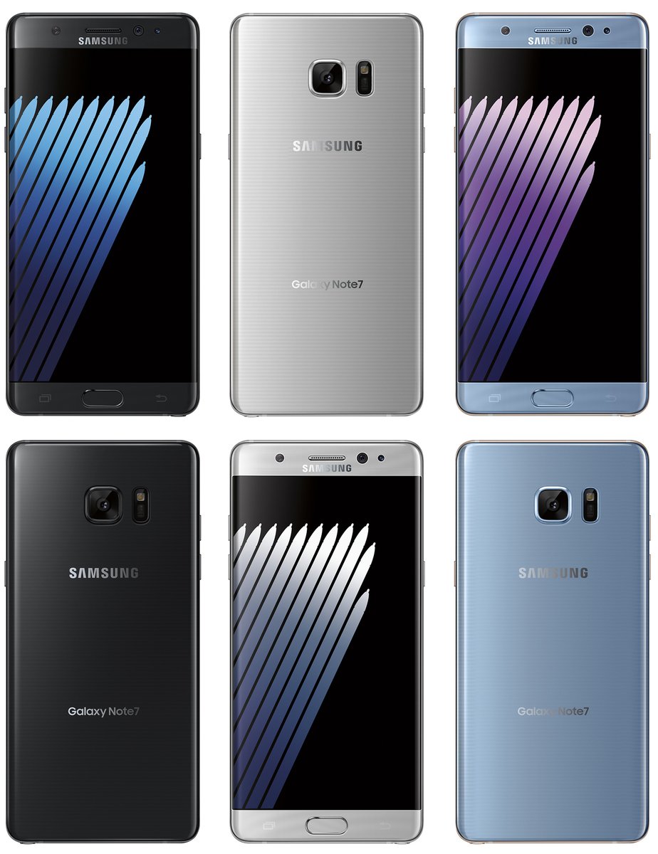 Gelekte afbeeldingen tonen mogelijk Samsung Galaxy Note 7