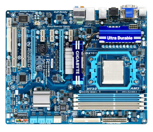 Gigabyte laat de GA-890GPA-UD3H zien