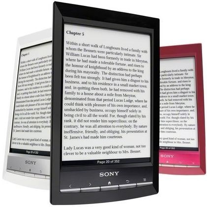 Nieuwe eReader van Sony met Wi-Fi
