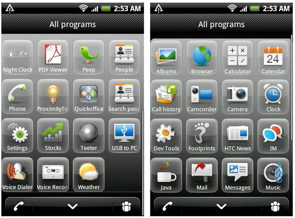 Screenshots nieuwe Sense-interface duiken op