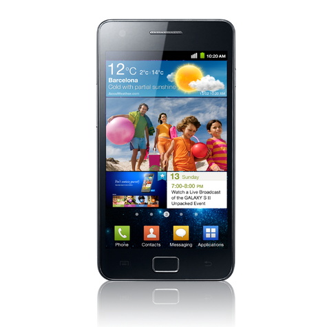 Galaxy S II en 10,1 inch Galaxy tab aangekondigd