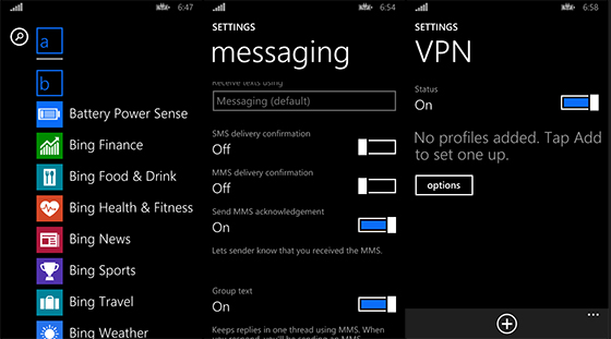 Nieuwe Windows Phone 8.1 functies uitgelekt
