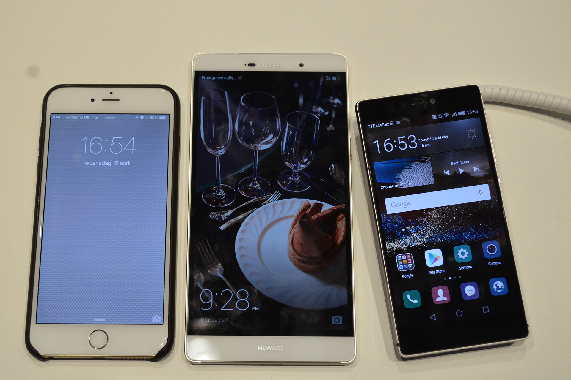Huawei presenteert phablet-versie van P8, de Huawei P8 Max
