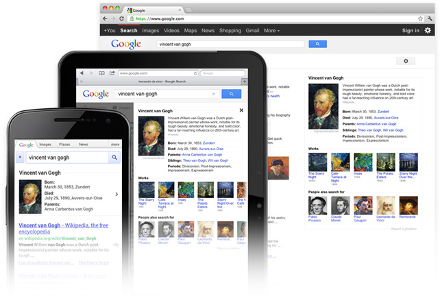 Google vernieuwt zoekmachine met Knowledge