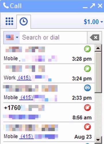 Bellen via VoIP met Gmail