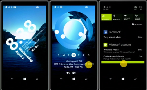 Windows Phone 8.1 krijgt binnenkort nieuw optioneel vergrendelscherm