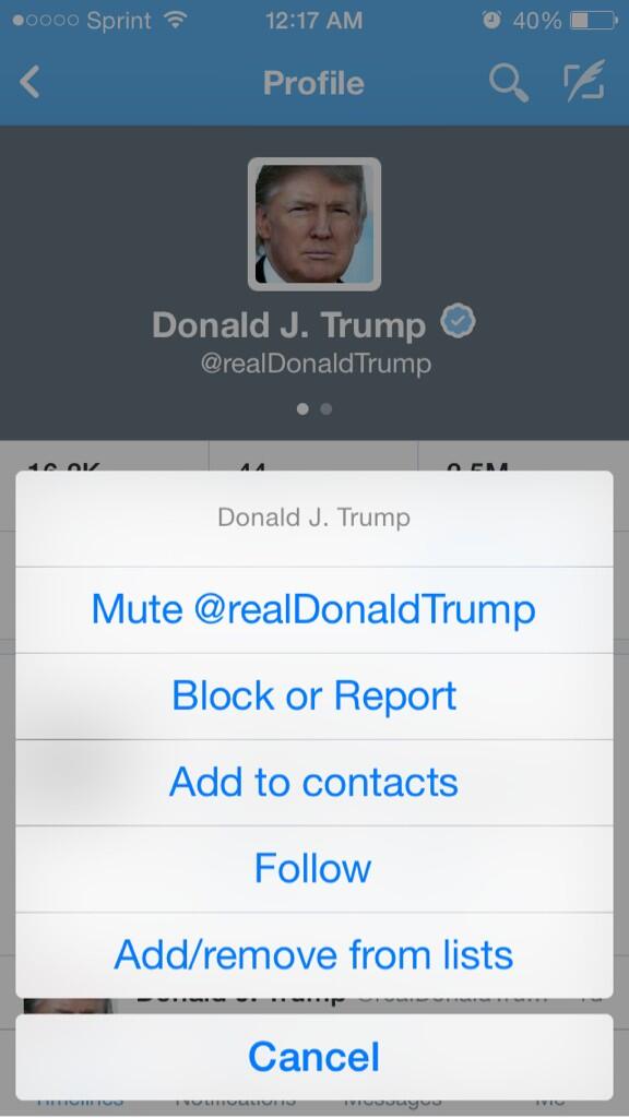 Twitter test een nieuwe mute-functionaliteit