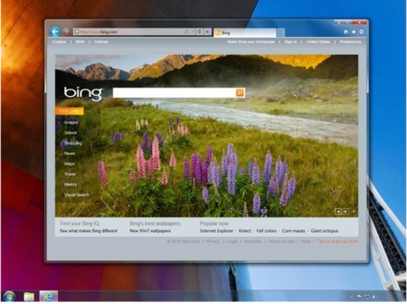 Microsoft stript interface van IE9 tot minimum