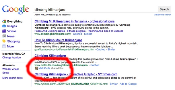 Google gaat socialere zoekresultaten aanbieden