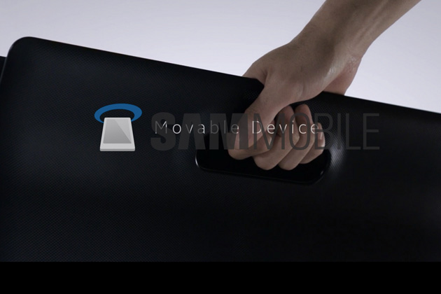 Foto’s tonen Samsung Galaxy View met 18,4 inch scherm
