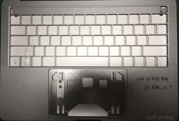 Foto’s tonen mogelijk MacBook Pro-toetsenbord met OLED-touchpad