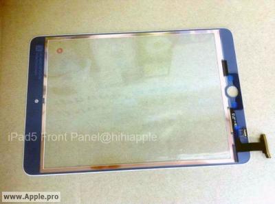 Afbeelding van paneel iPad 5 lekt uit