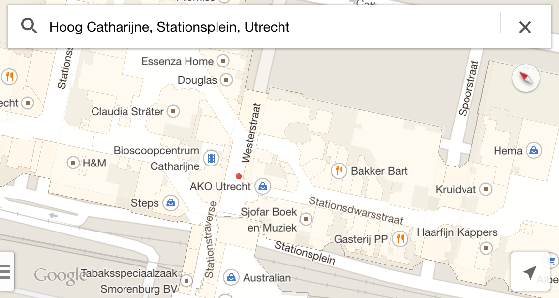 Indoor-plattegronden Google Maps nu in Nederland