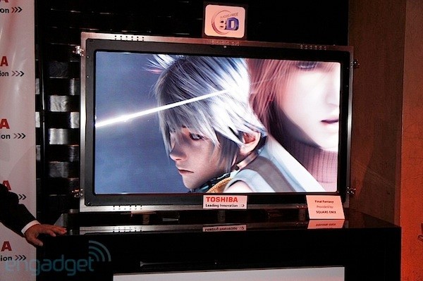 CES: Toshiba toont grote brilloze 3DTV’s