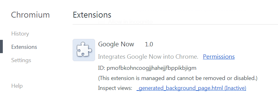 Google Now verschijnt in Chrome en Chrome OS