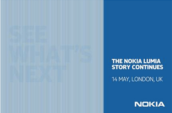 Nokia komt met nieuwe Lumia’s op 14 mei