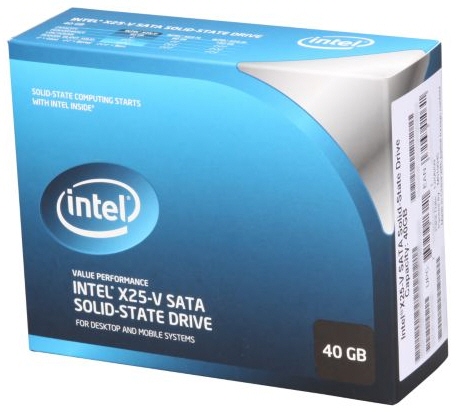 Intel introduceert 40GB X25-V SSD