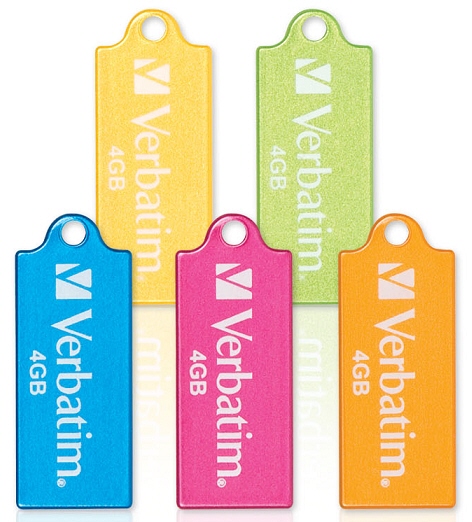 Minuscule USB-sticks van Verbatim