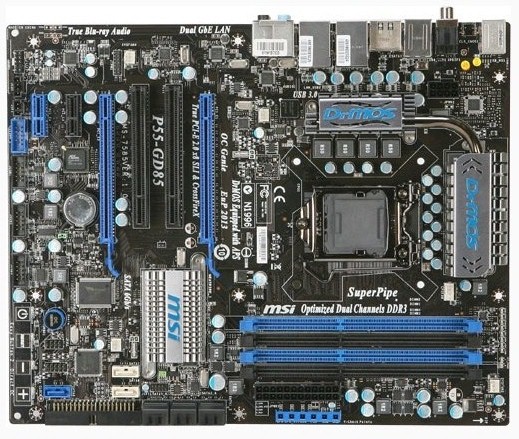 MSI P55-GD85 lancering