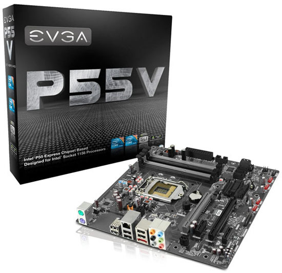 EVGA komt met P55V budgetmoederbord
