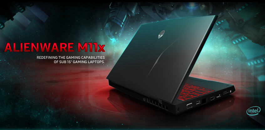 Alienware 11-inch gaming notebook