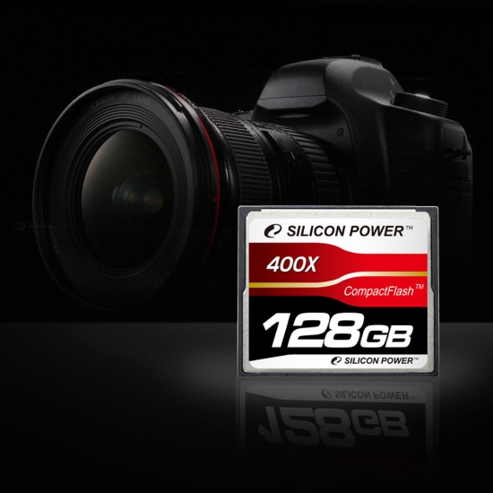 Eerste 128 GB CF-kaart van Silicon Power
