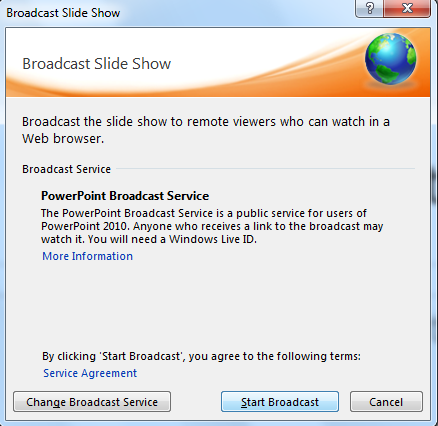 Office 2010 - Powerpoint - Broadcast Review: Office 2010 bèta