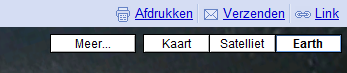 Google Maps vanaf heden met Google Earth-plugin