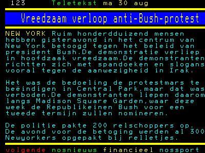 Teletekst viert 30ste verjaardag