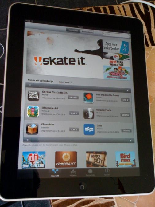 iPad App Store live in Europa