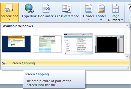 Office 2010 - Screenshot Thumbs Review: Office 2010 bèta