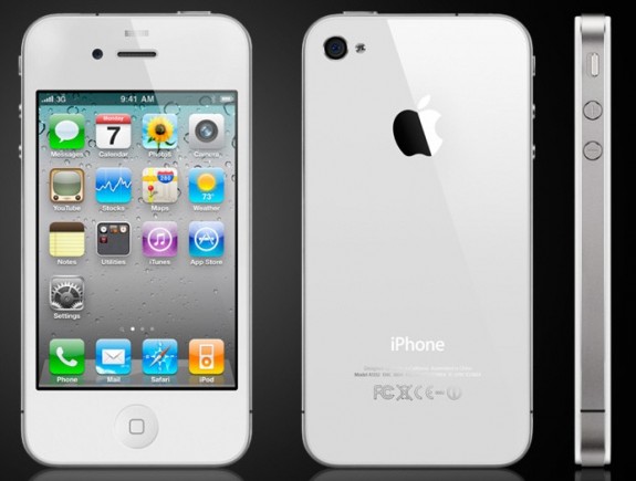 Witte iPhone 4 pas beschikbaar halverwege juli