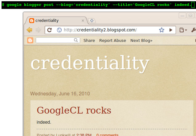 Google komt met command-line tool