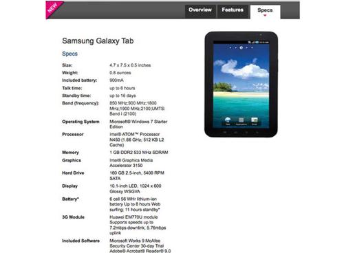 ‘Samsung komt met een 10-inch Windows Tab’