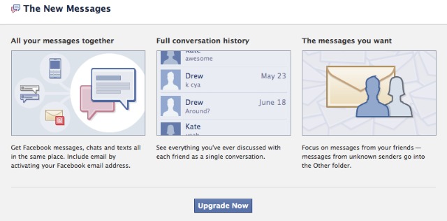 Facebook maakt berichtendienst ‘Messages’ bekend