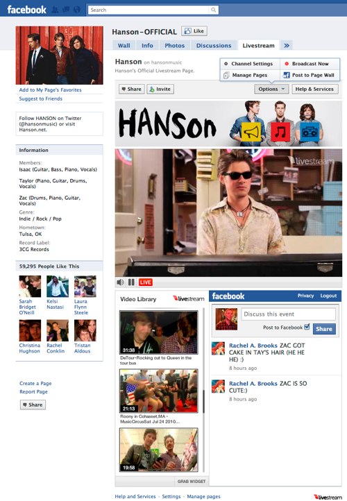 Livestream als app nu beschikbaar op Facebook