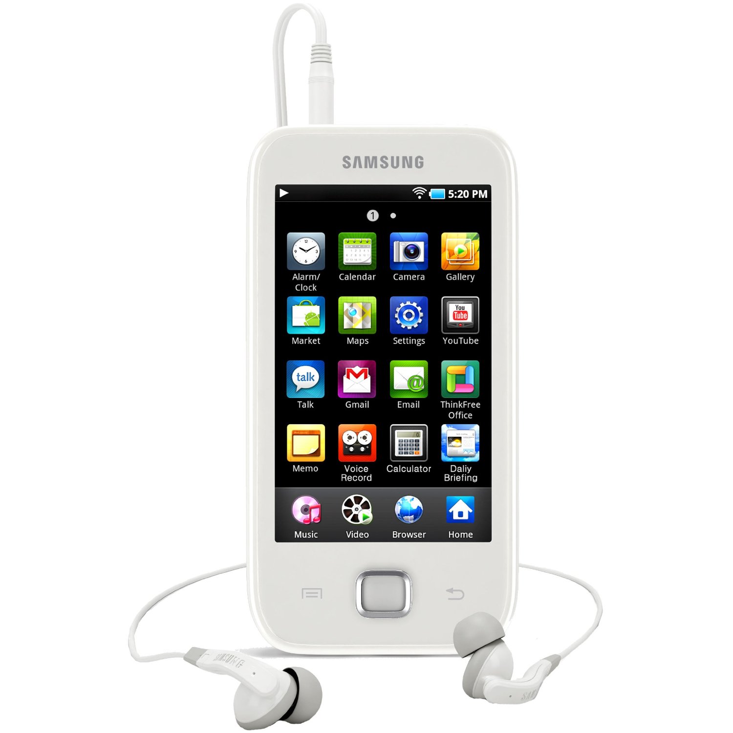 ‘Samsung Galaxy Player te koop op Amazon UK’